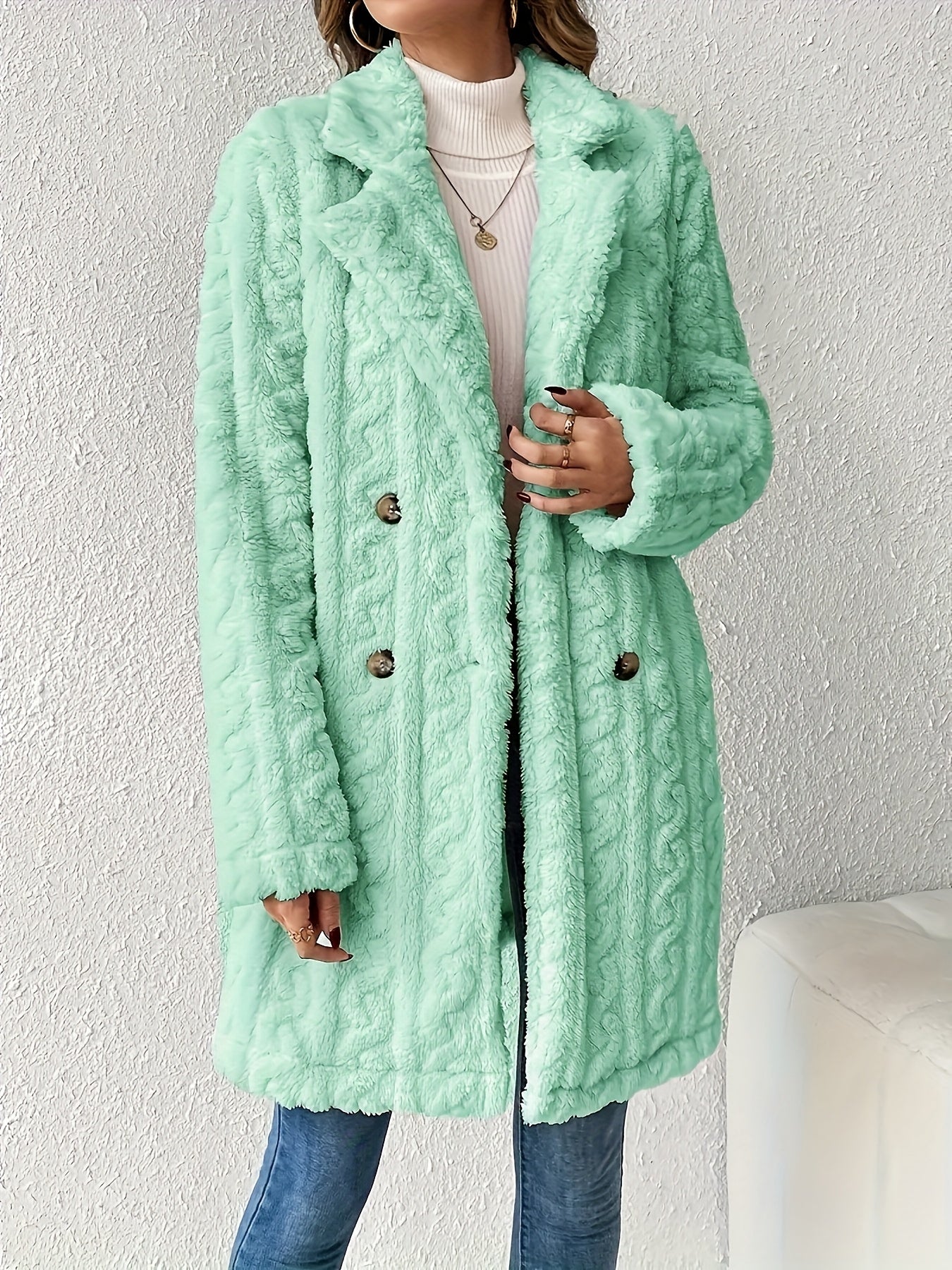 Léa™ - Women's Faux Fur Coat
