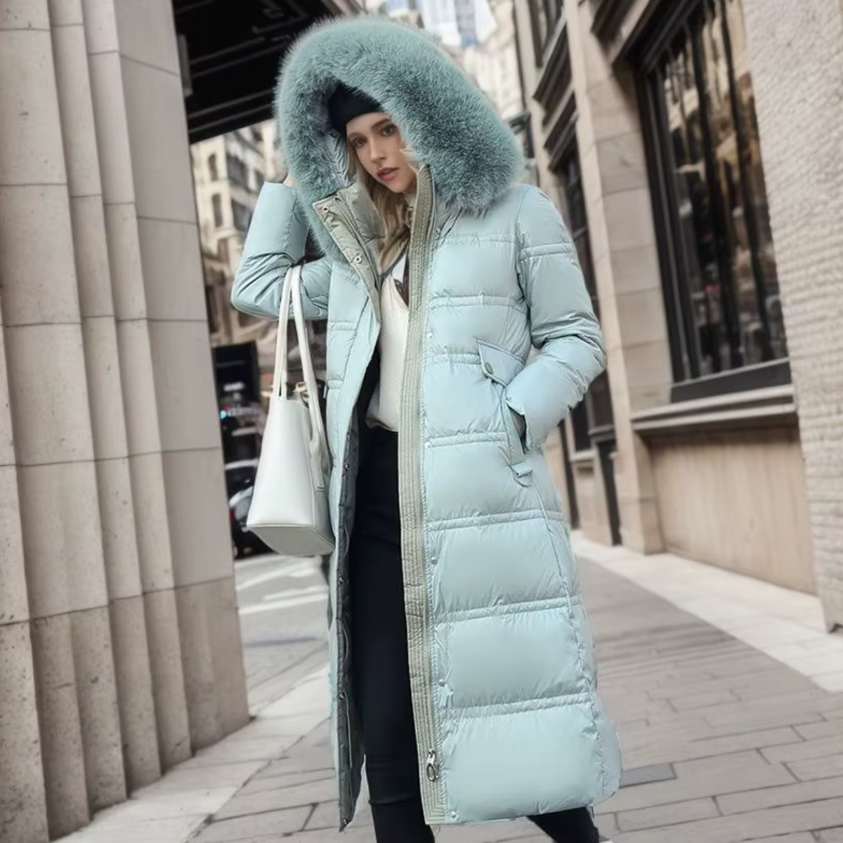 Jorène™ - Long Down Jacket Elegance and Warmth