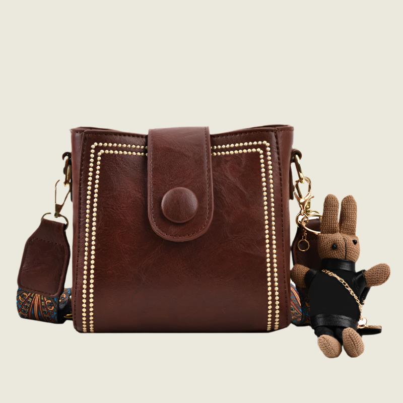 Marguerite™ - Women's Retro Soft PU Square Bag