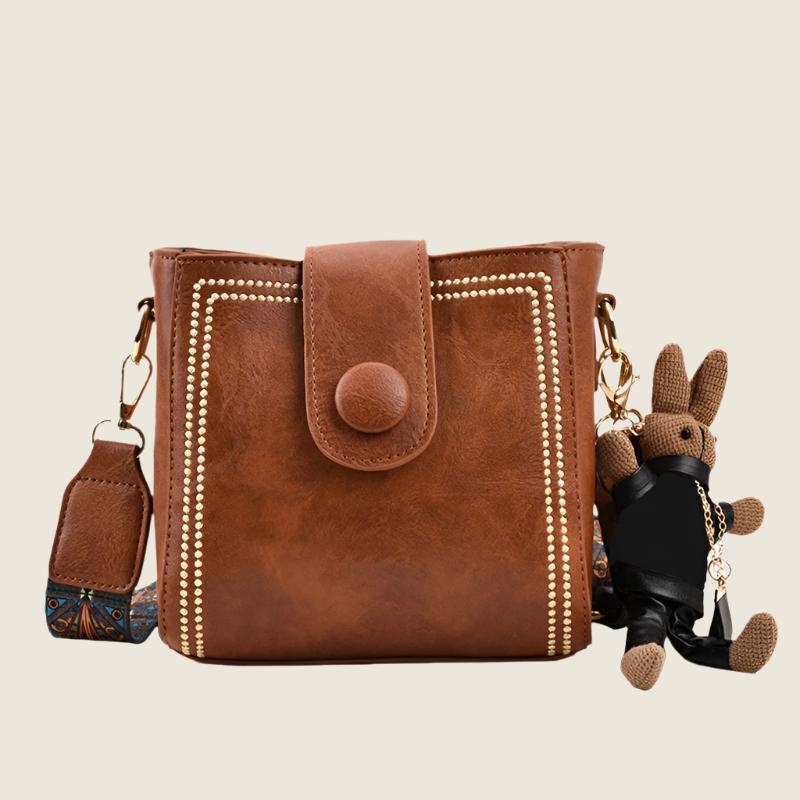 Marguerite™ - Women's Retro Soft PU Square Bag