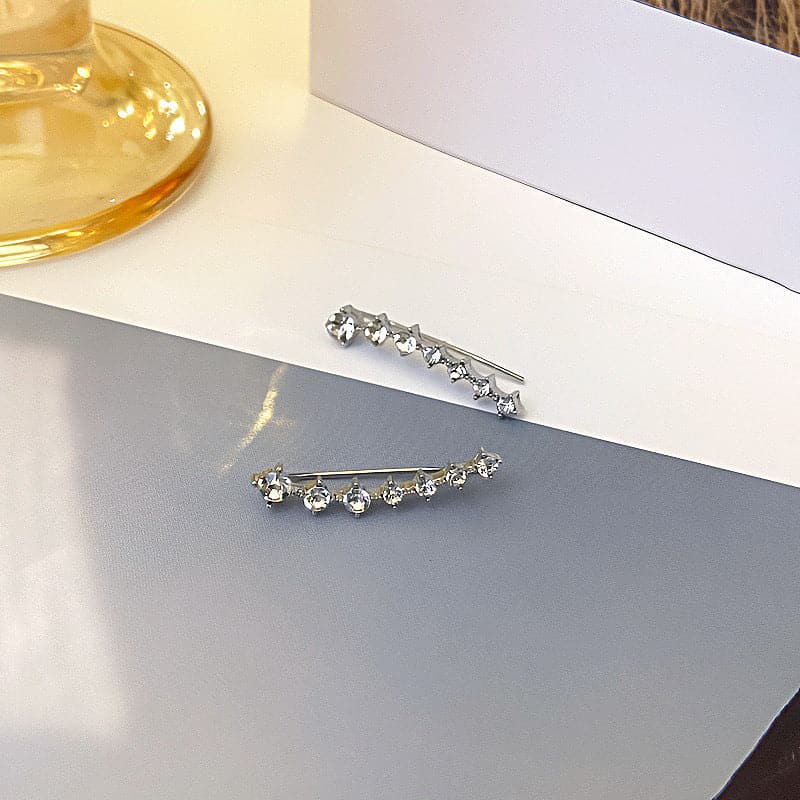 Océane™ - Seven sparkling stars earrings