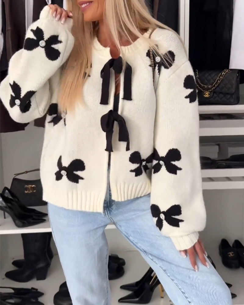 Florentine™ - Elegant Knot Cardigan