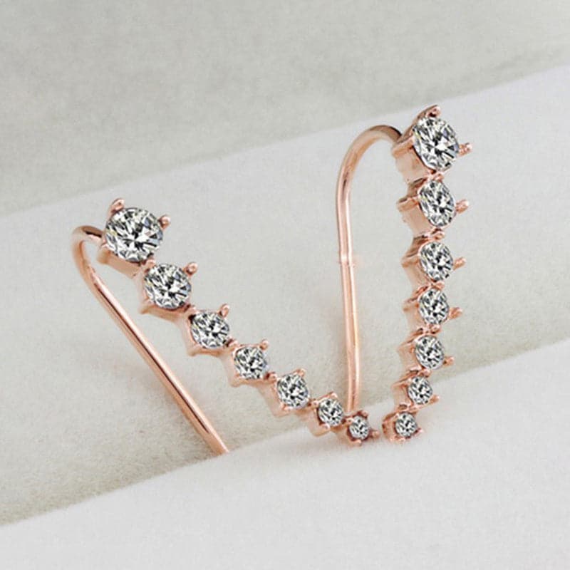 Océane™ - Seven sparkling stars earrings