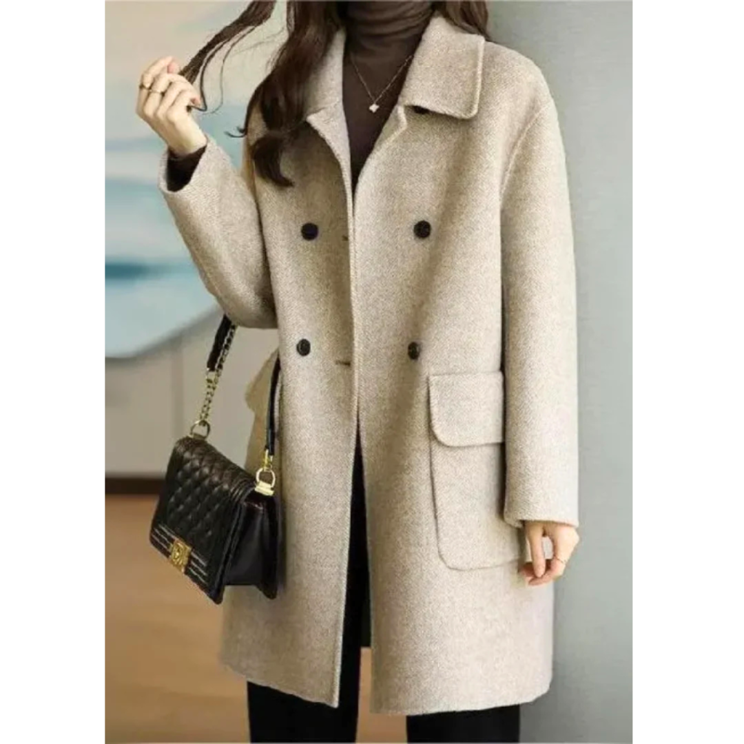 Marie™ - Elegant and Modern Long Coat