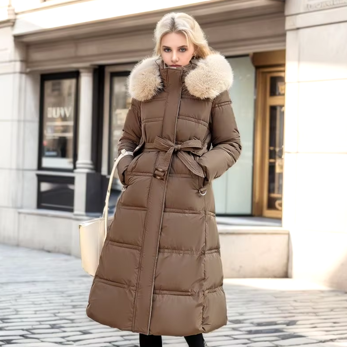Jorène™ - Long Down Jacket Elegance and Warmth