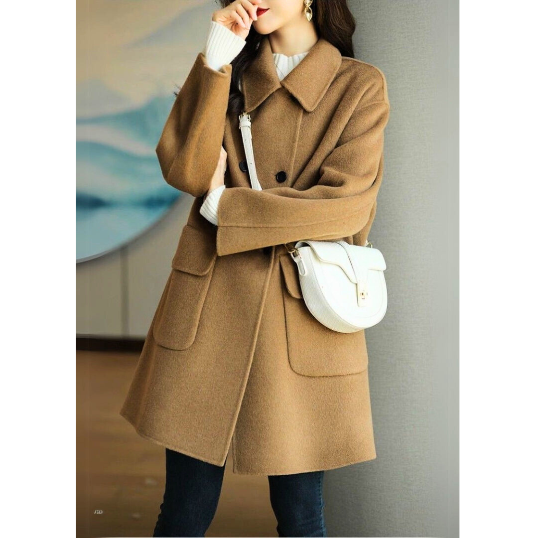 Marie™ - Elegant and Modern Long Coat