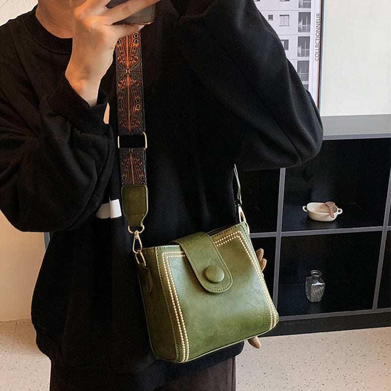 Marguerite™ - Women's Retro Soft PU Square Bag