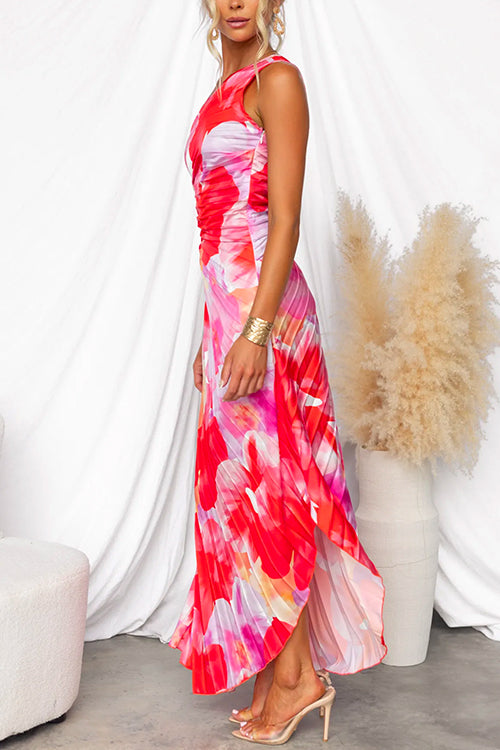 Alma™ - Elegant pleated summer dress