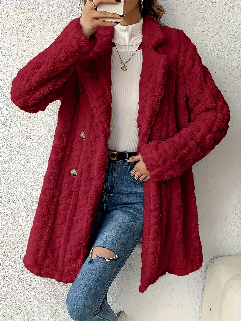 Léa™ - Women's Faux Fur Coat