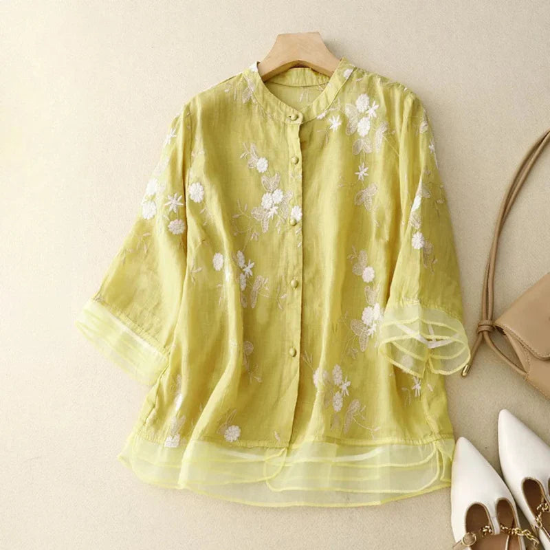 Lauri™ - Embroidered Blouse