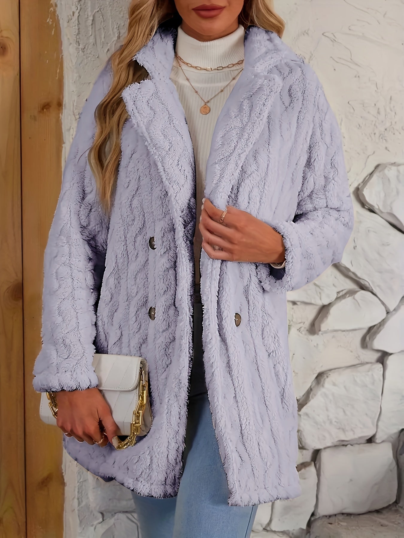 Léa™ - Women's Faux Fur Coat
