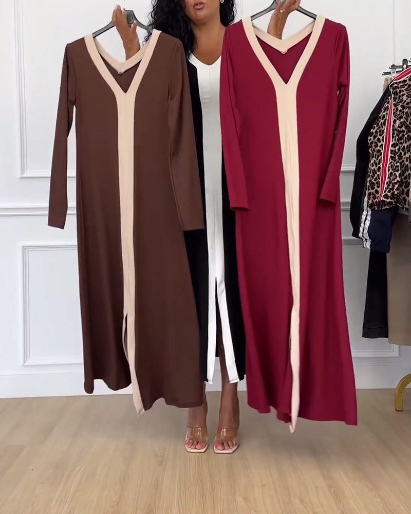 Gabrielle™ - Elegant Fall Winter Knit Dress