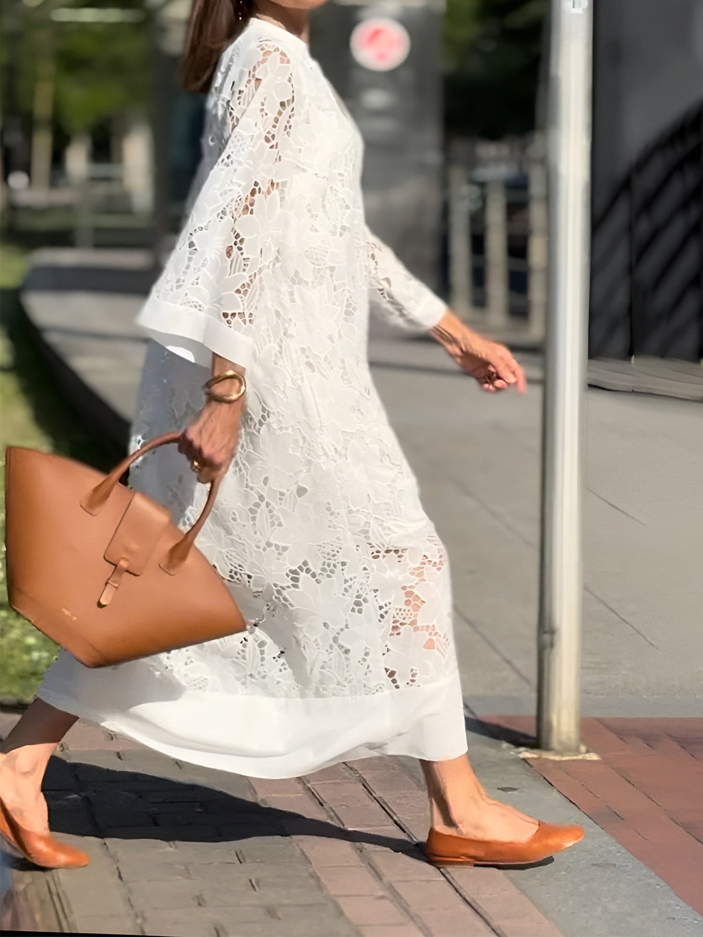 Liv™ - Women's Embroidered Lace Dress