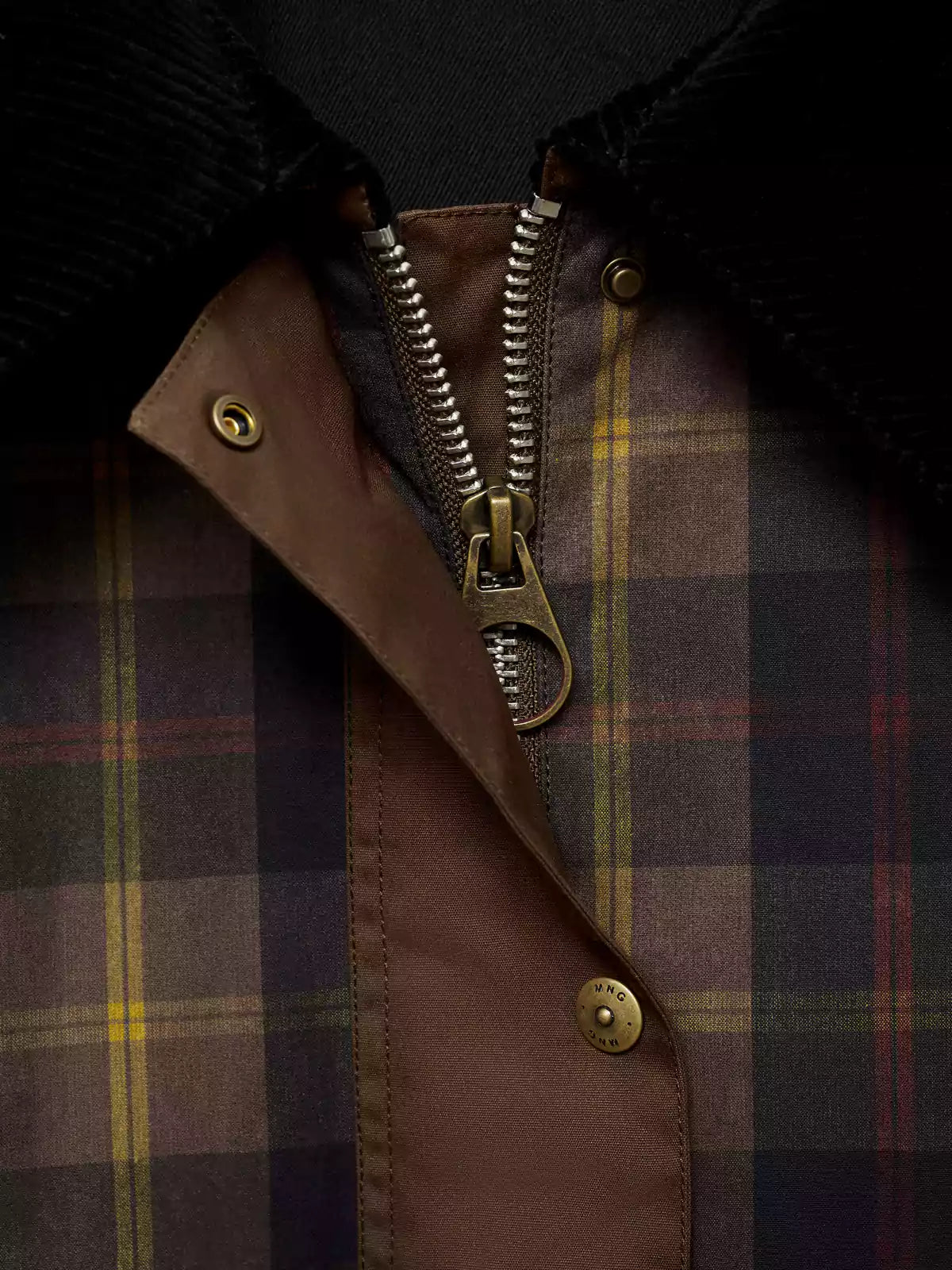 Jolijn™ - Women's Checked Straight Jacket
