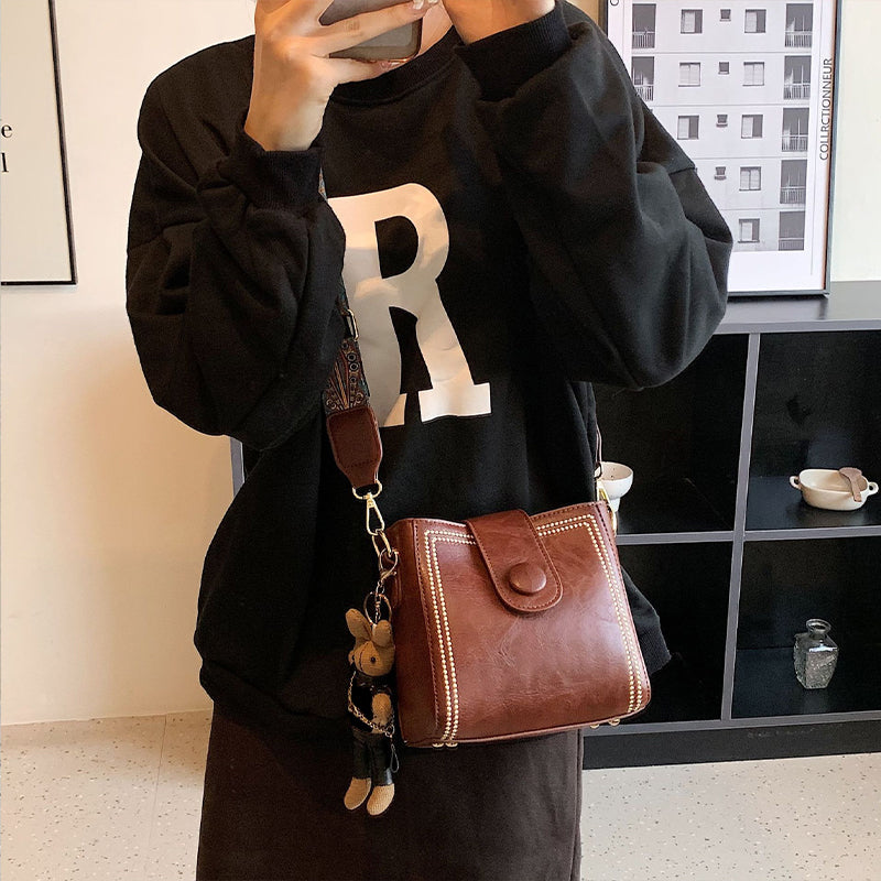 Marguerite™ - Women's Retro Soft PU Square Bag