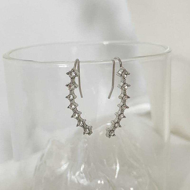 Océane™ - Seven sparkling stars earrings