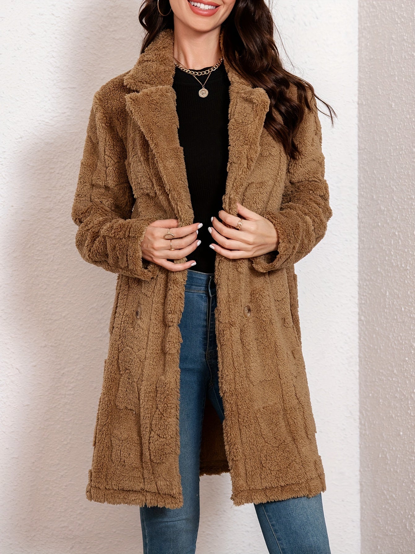 Léa™ - Women's Faux Fur Coat