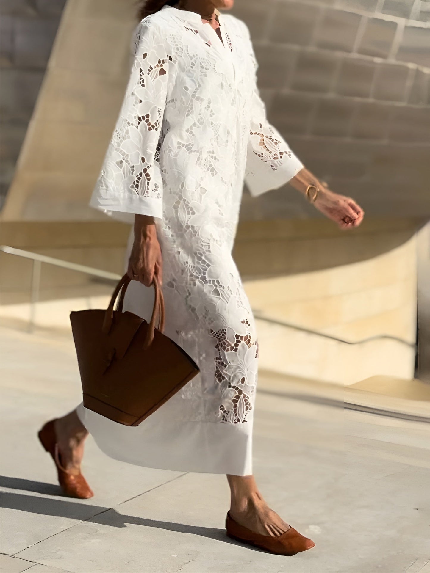 Liv™ - Women's Embroidered Lace Dress