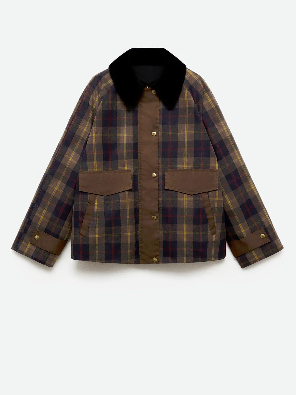 Jolijn™ - Women's Checked Straight Jacket