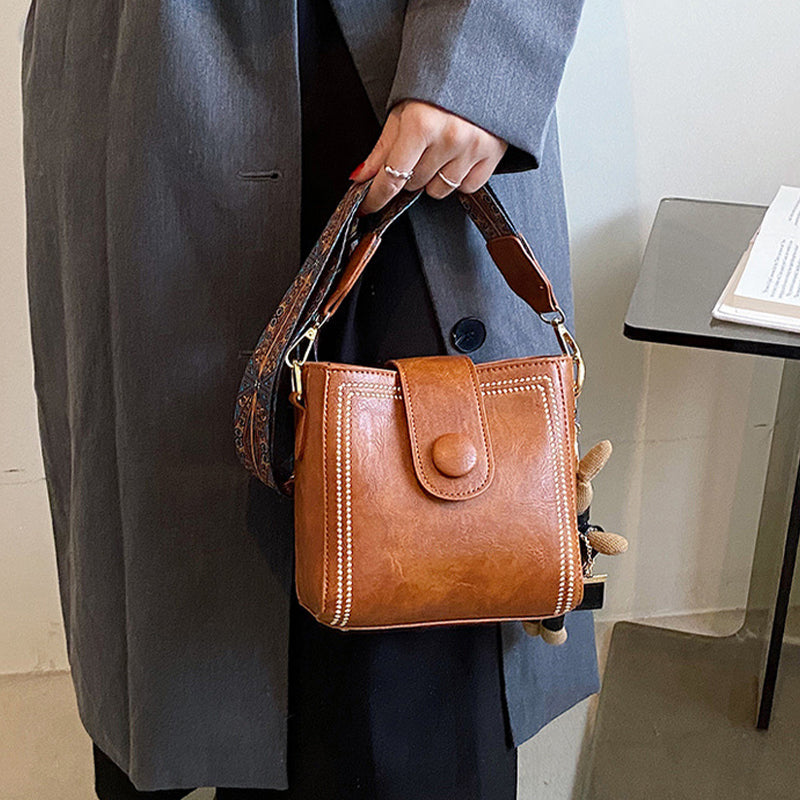 Marguerite™ - Women's Retro Soft PU Square Bag