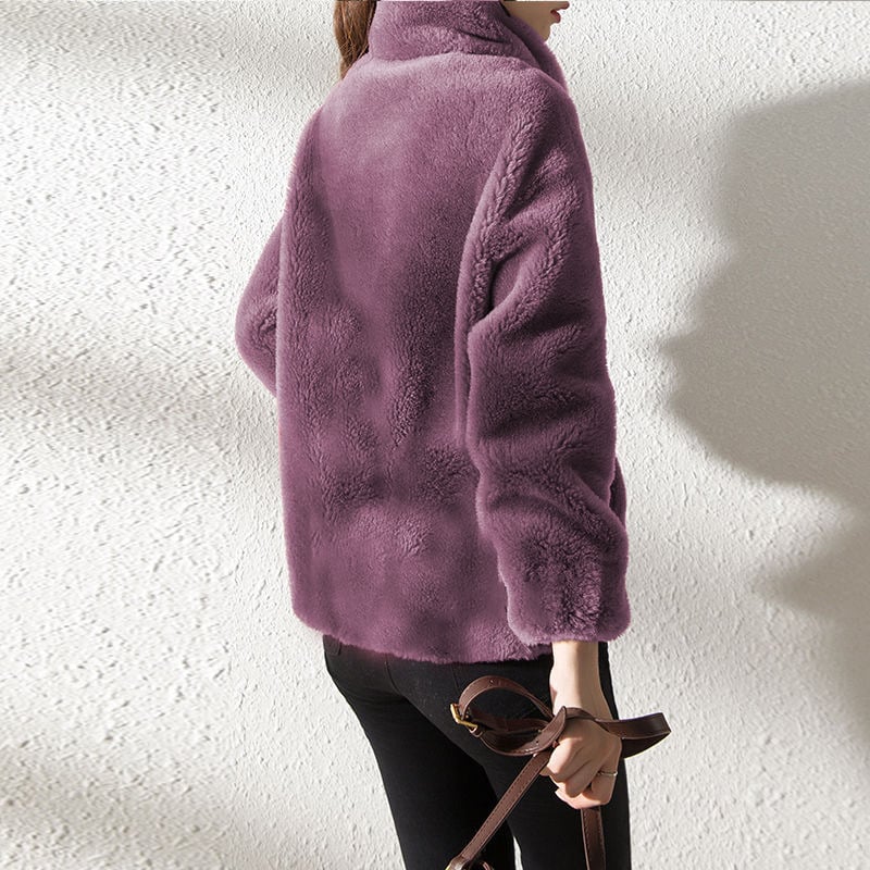 Lune™ - Quilted Stand-Up Collar Coat