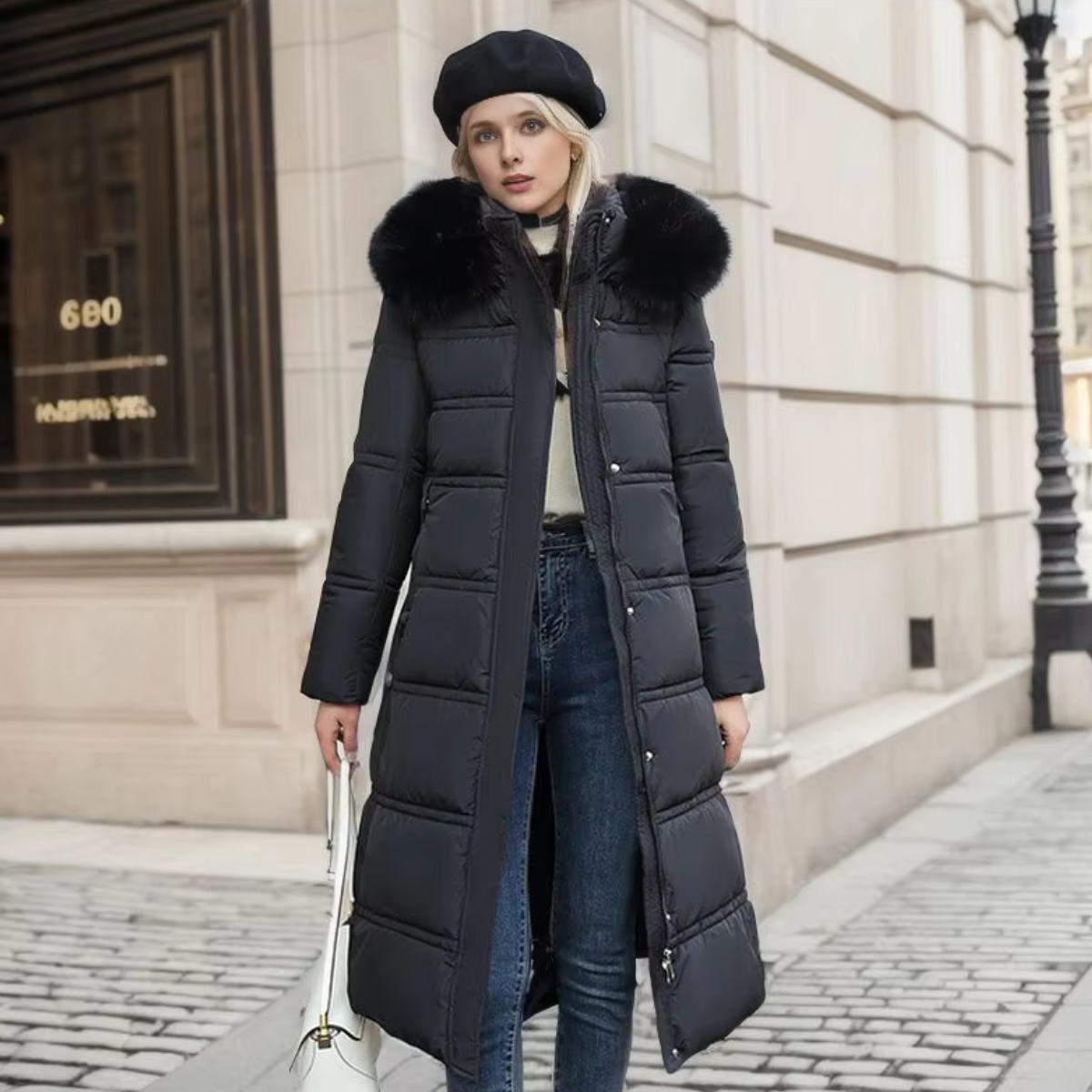 Jorène™ - Long Down Jacket Elegance and Warmth