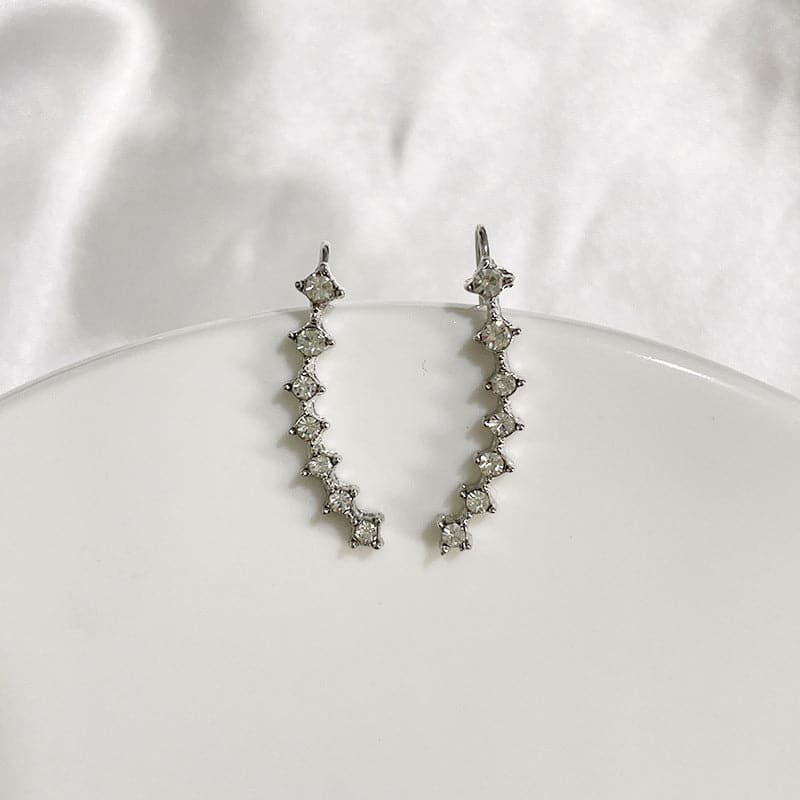 Océane™ - Seven sparkling stars earrings