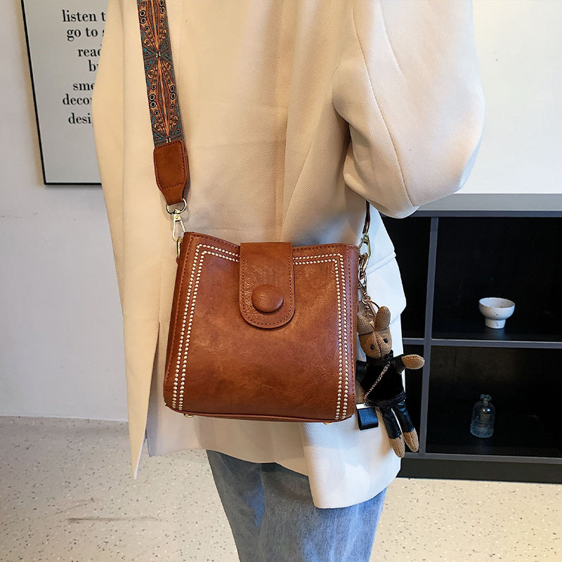 Marguerite™ - Women's Retro Soft PU Square Bag