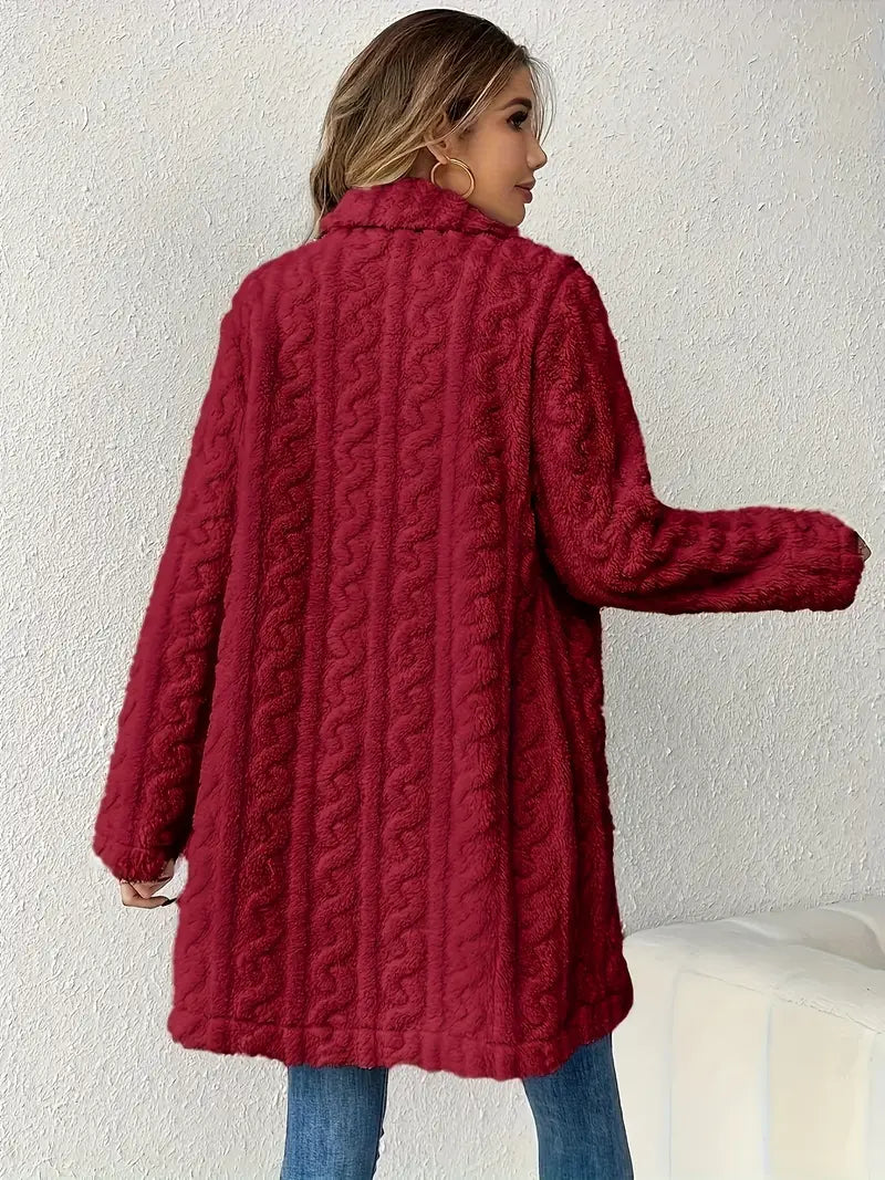 Léa™ - Women's Faux Fur Coat