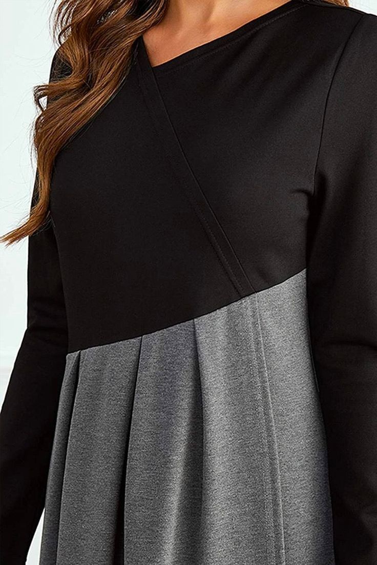 Manon™ - Elegant long sleeve maxi dress
