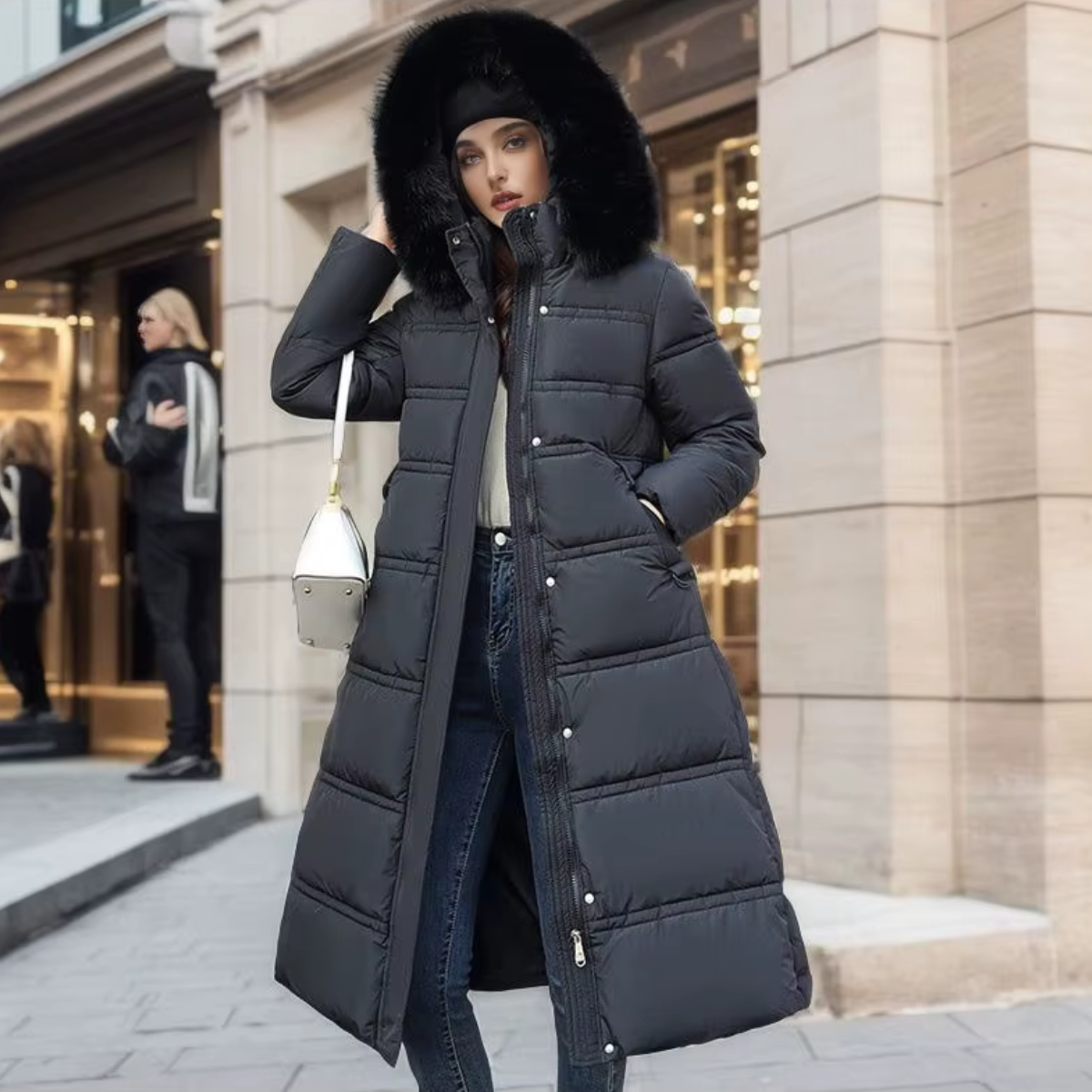 Jorène™ - Long Down Jacket Elegance and Warmth