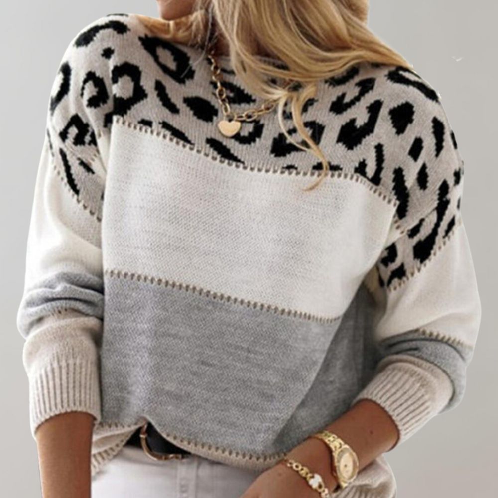 Bernadetta™ - Trendy and comfortable leopard sweater