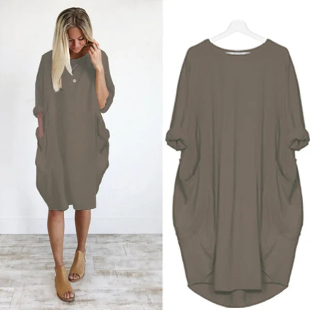 Axelle™ - Comfortable Dress with Pockets