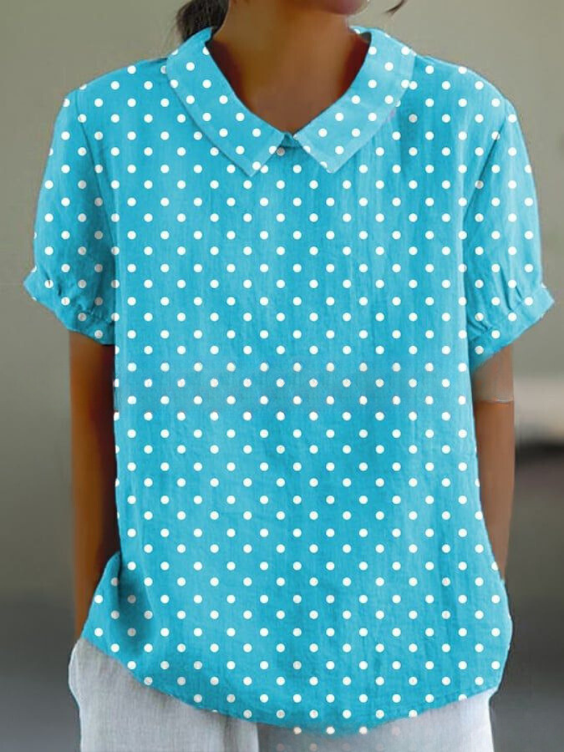 Ombeline™ - Elegant floral shirt