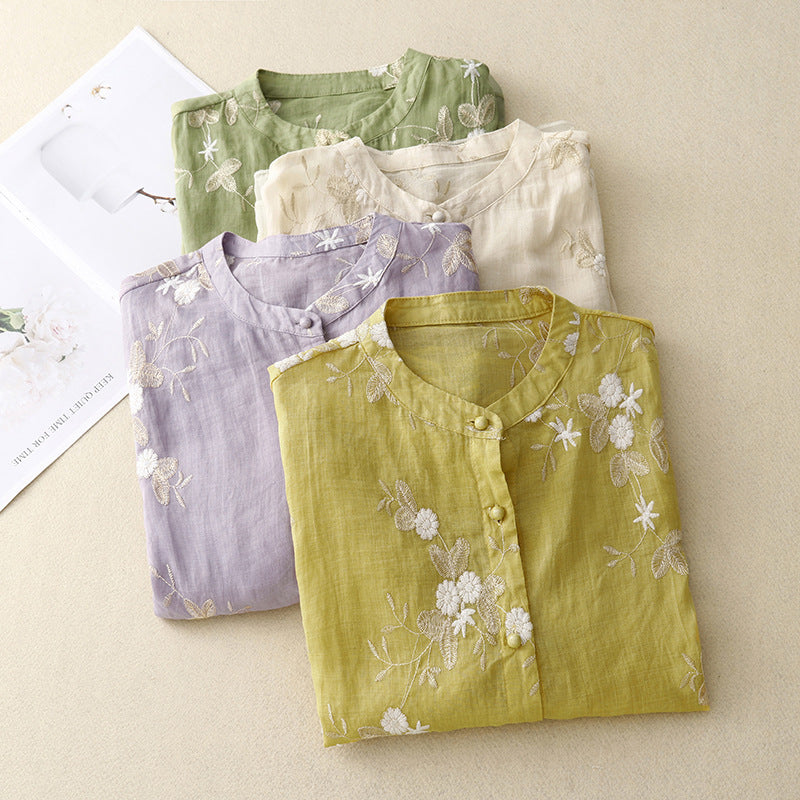 Lauri™ - Embroidered Blouse