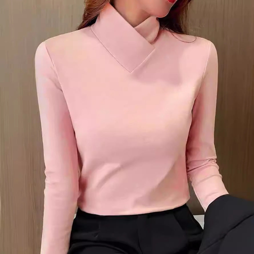 Melanie™ - Elegant Mock Neck Sweater