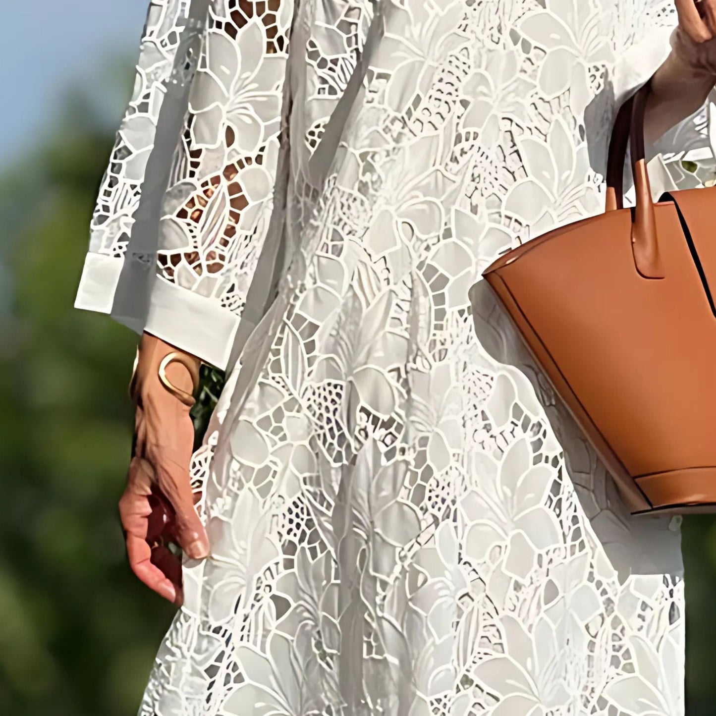 Liv™ - Women's Embroidered Lace Dress