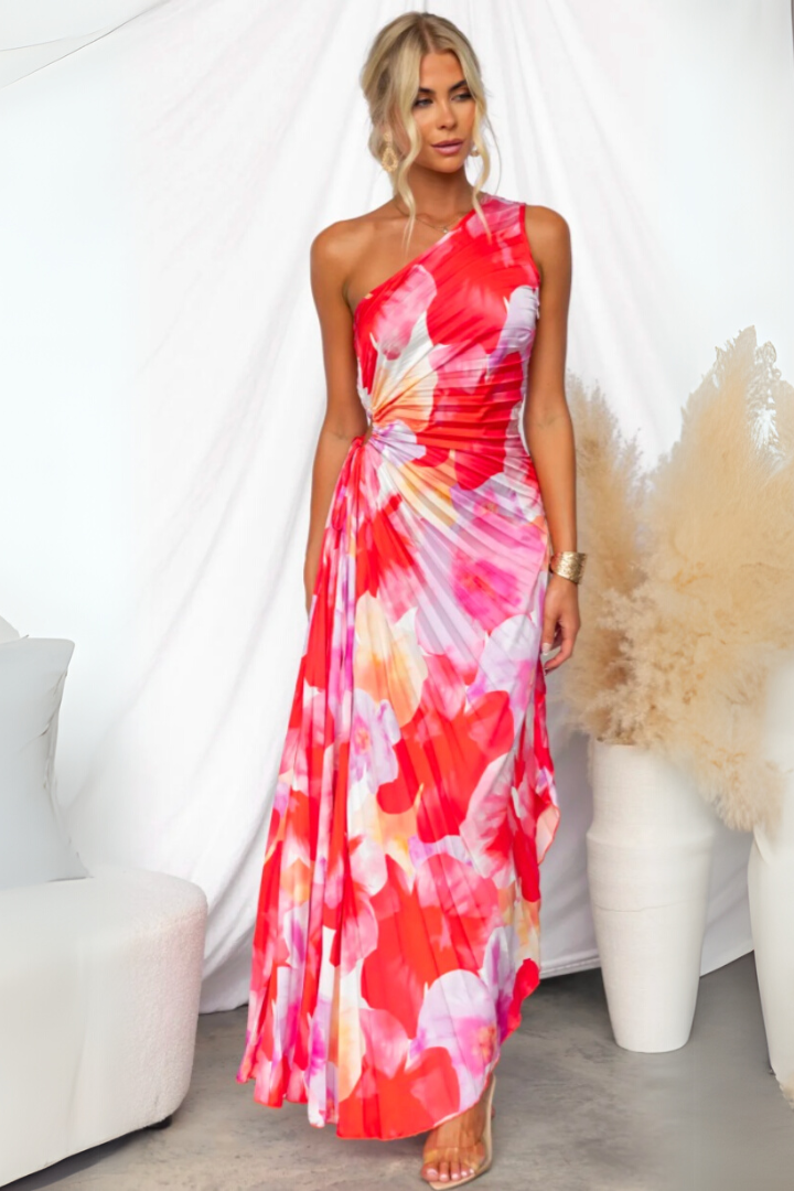 Alma™ - Elegant pleated summer dress