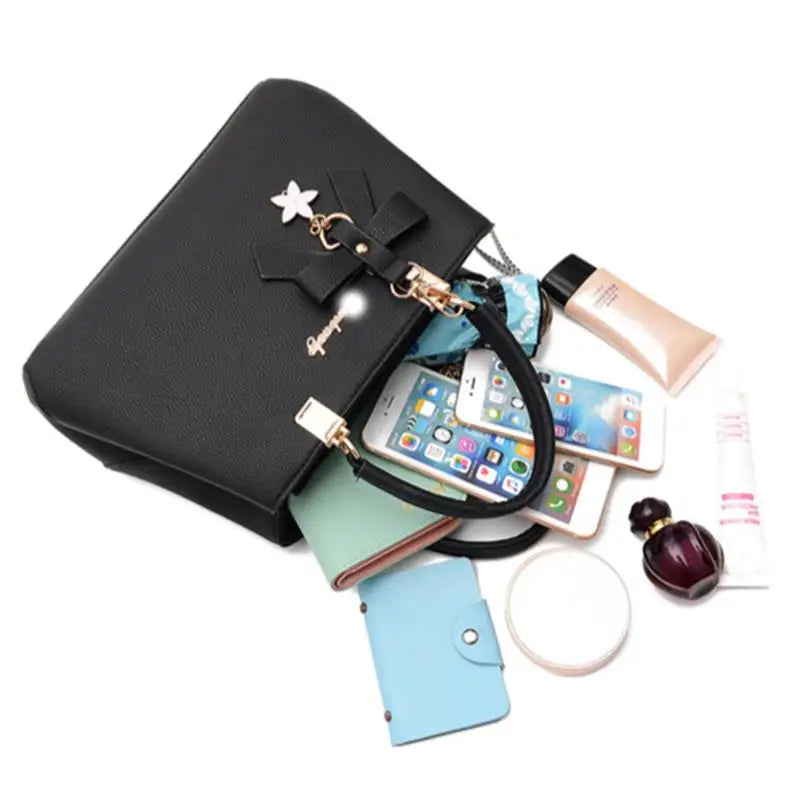 Honorine™ - Elegant and practical leather handbag