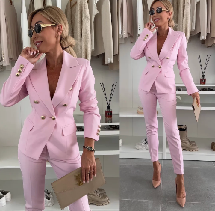Amory™ - Chic and Elegant Set - Blazer and Pants