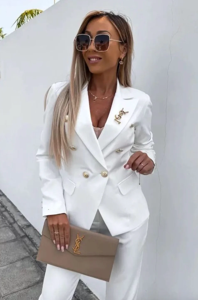 Amory™ - Chic and Elegant Set - Blazer and Pants