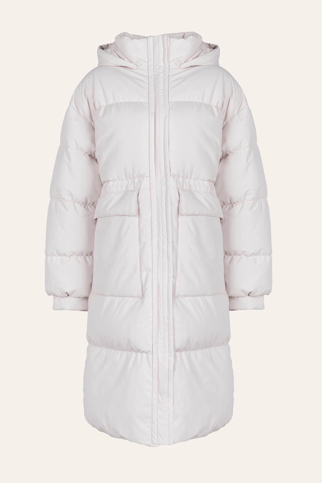 Lonneke™ - Women's Long Down Coat with Hood