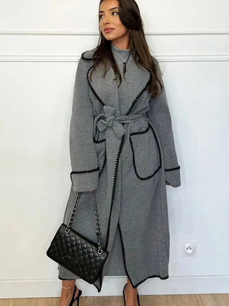 Elea™ - Long Wool Coat