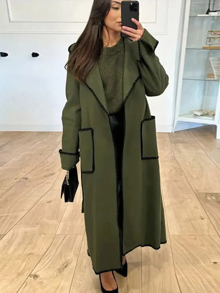 Elea™ - Long Wool Coat