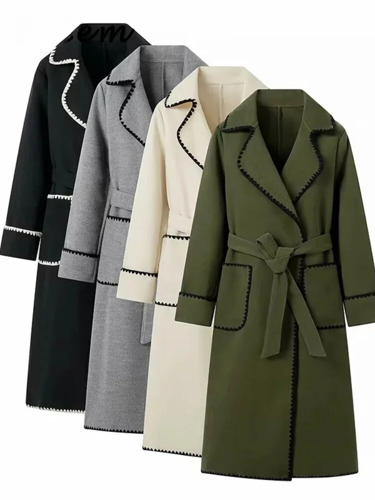 Elea™ - Long Wool Coat