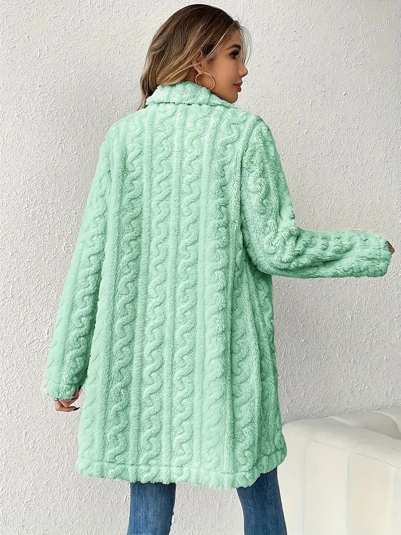 Léa™ - Women's Faux Fur Coat