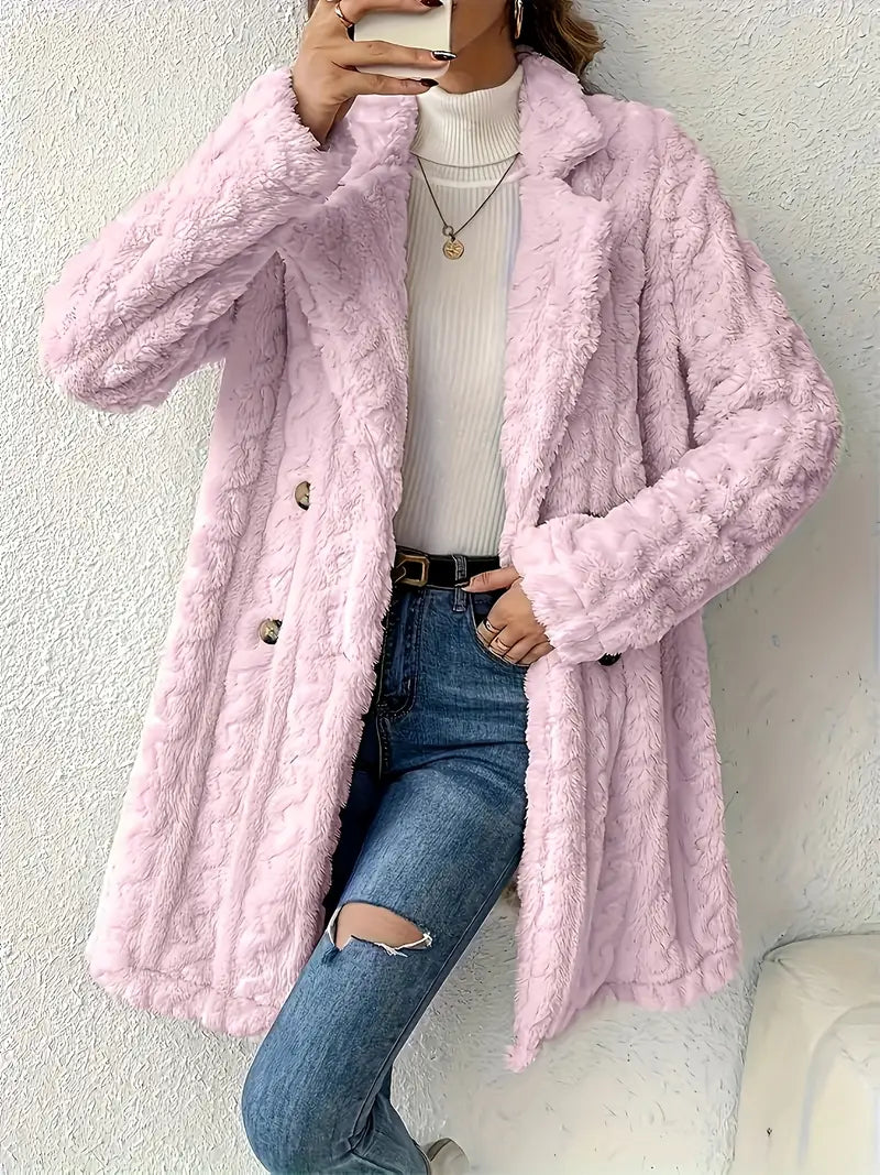 Léa™ - Women's Faux Fur Coat
