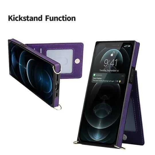 Angélique™ - iPhone case with cord and card holder
