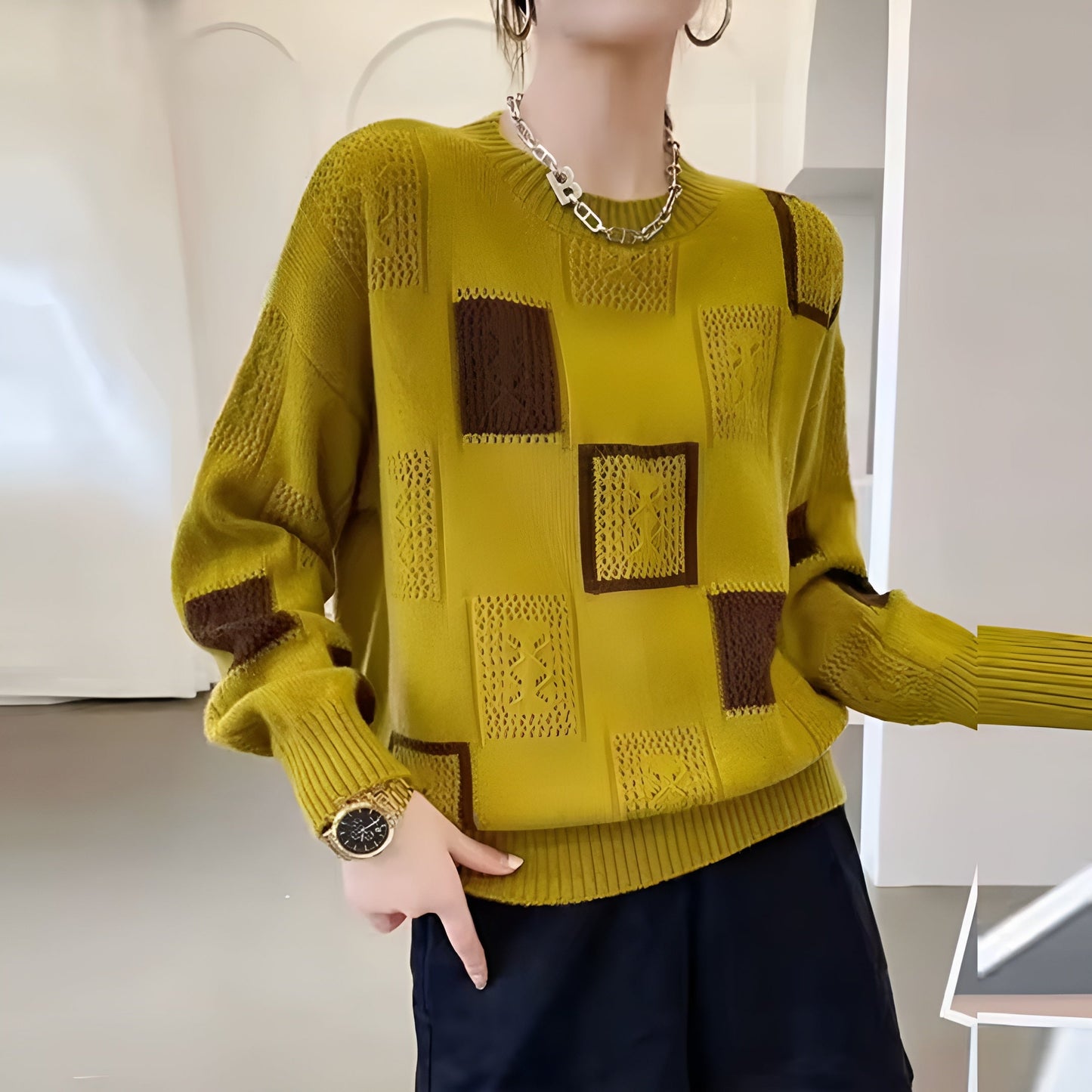 Alida™ - Unique and elegant feminine sweater