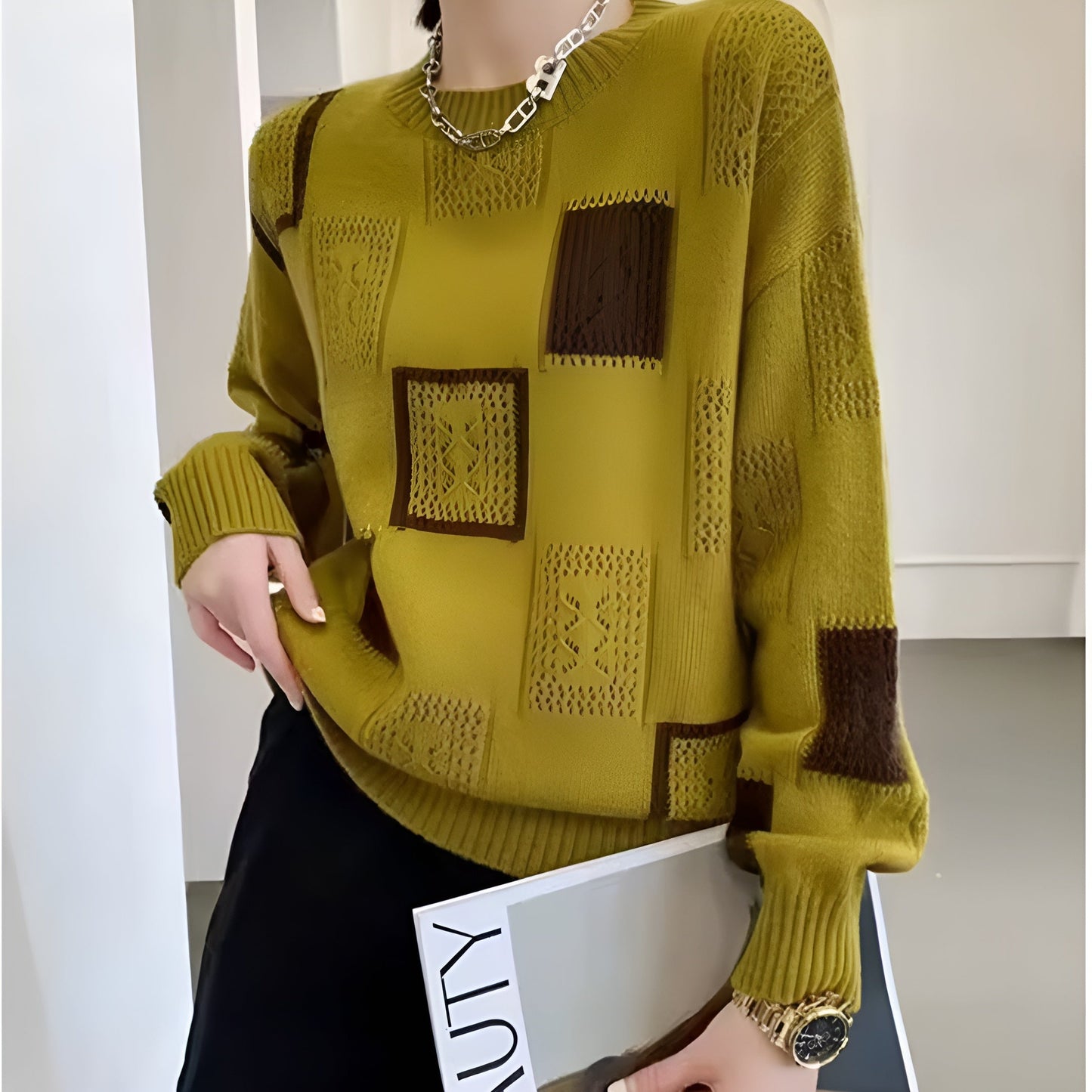 Alida™ - Unique and elegant feminine sweater